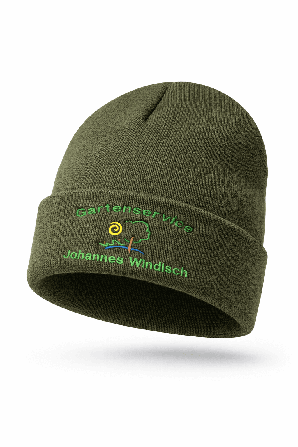 Mütze mit Stickerei Gartenservice Johannes Windisch